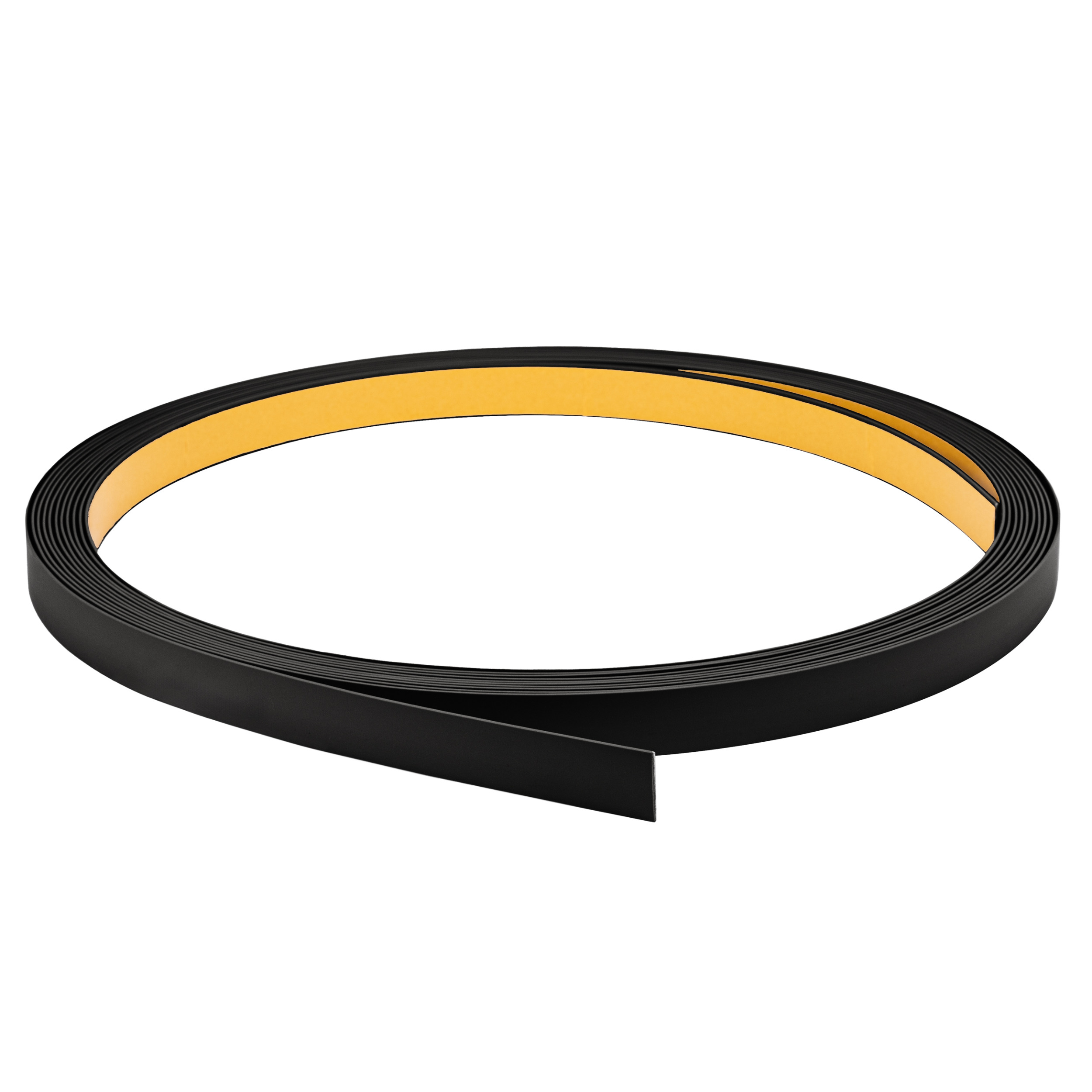Modanatura decorativa PVC Autoadesiva 15 mm - quarto di tondo flessibile parete e soffitto, 3 m, nero | Leroy Merlin Modanatura decorativa PVC Autoadesiva 15 mm - quarto di tondo flessibile parete e soffitto, 3 m, nero | Leroy Merlin