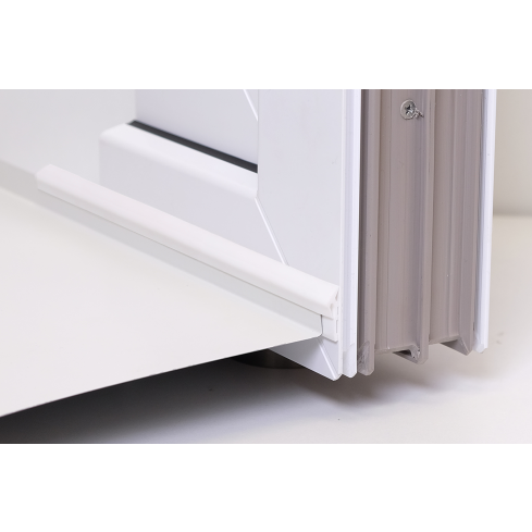 Gasket for window sills, white 1m