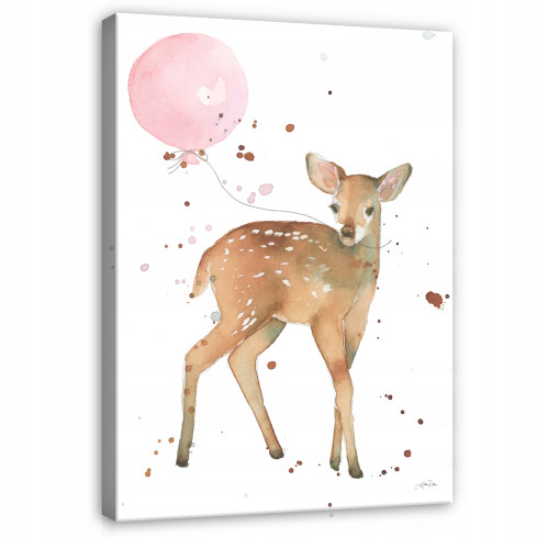 Image FOR CHILDREN'S ROOM Deer For Wall 100x70