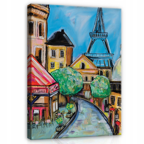 Image Paris Eiffel Tower For Bedroom Canvas 60x40