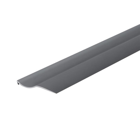 PVC fence board for vertical installation - anthracite