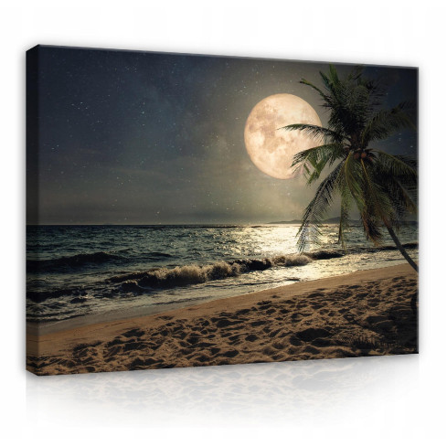 Image SEA PLAZA On Canvas Nature View 60x40