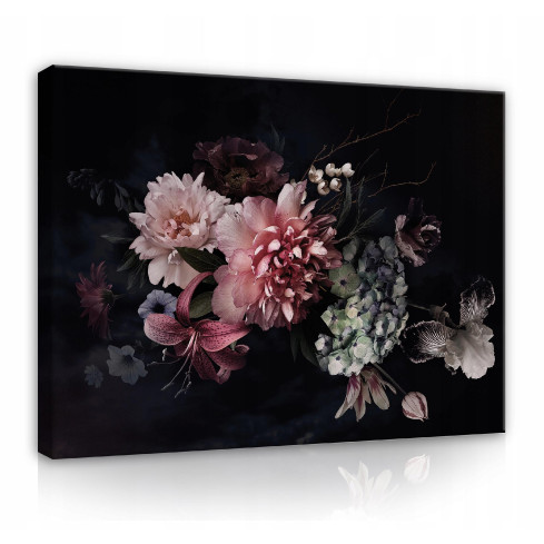 Image FLOWERS MODERN Bedroom Canvas 60x40