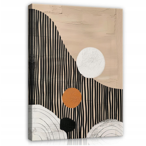 BOHO ABSTRACT BROUGHT BACKGROUND IMMAGINE DA PARETE PER SOGGIORNO 120x80