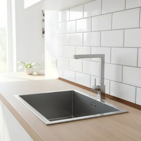 &Acirc;ngulo duro de PVC colado na parte externa perfil decorativo em L, canto decorativo com cola, OCTs, castanho