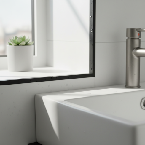 Corner guard, wall trim, black