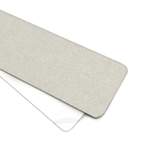 Zelfklevend trapkleed, antislip recht 76x20 cm, trapmat, crème