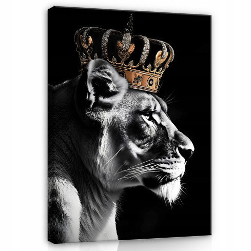 LION MOTIVE WALL IMAGE FOR SITTING ROOM 60x40