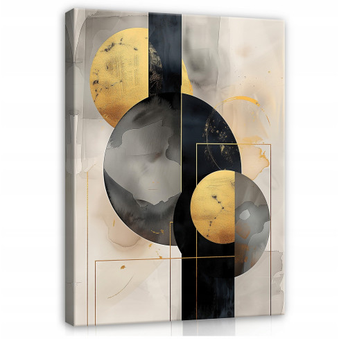 ANTECEDENTES DO ABSTRACT MODERNO NUM PAINEL DE PAREDE PARA A SALA DE ESTAR 120x80