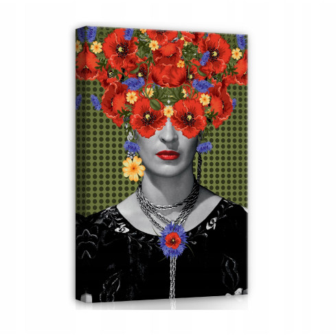 Frida Kahlo Painting For Living Room Large Modern 120x80