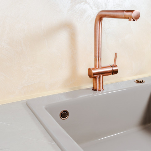 Self-adhesive PVC mounting and finishing strip 10/10 5m - beige