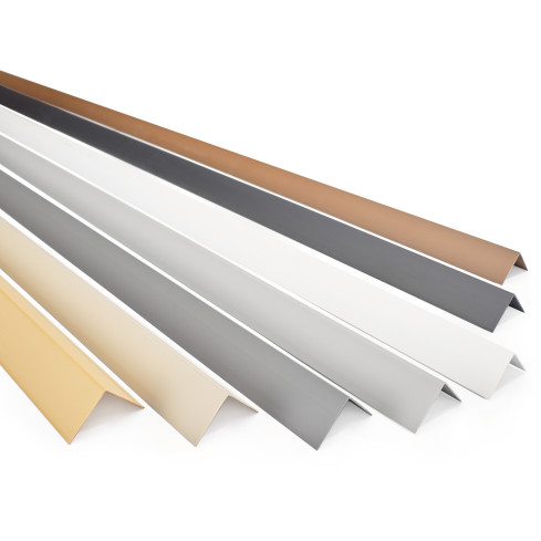 Ángulo de plástico duro PVC Muestra (KT-KTK-KTZ10,15,20,25,30,35,40,50), multicolor