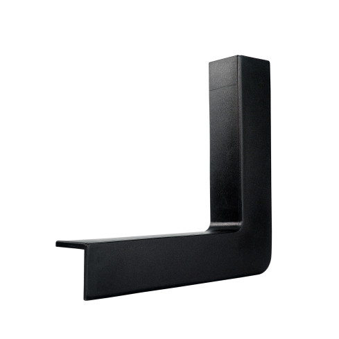 Binnenhoek PVC - voor trappen, element van het trappenhuissysteem, Z2, zwart