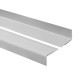 Perfil de escada de PVC 30x27 mm, biqueira de escada antiderrapante, RM, cinzento, 150 cm