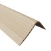 Non-slip stair nosing 70x40mm, 150cm, beige