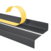 Anti-slip stair profile self-adhesive 40x25mm dark grey