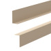 Minimalistická PVC podlahová lišta – tvrdá, béžová