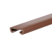 PVC madlo na zábradlí PREMIUM, 40x8mm, 1m, hnědá