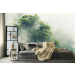PHOTO wallpaper rainforest trees in the mist for the living room bedroom wallpaper 300x210
