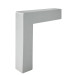 Angular external element Z1, grey