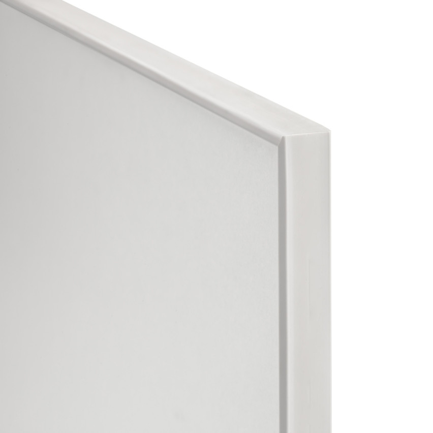 Nábytkový profil C 18 mm, bílý s lepicí páskou, délka 5 m