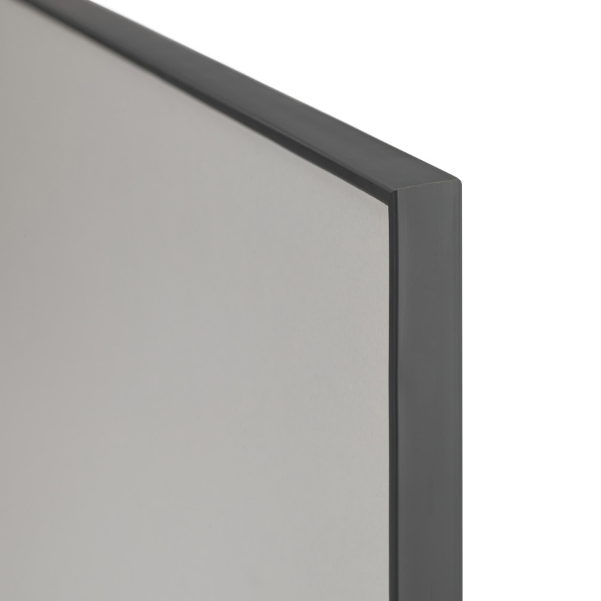 Furniture profile C 18 mm, dark gray with adhesive tape, length 5m