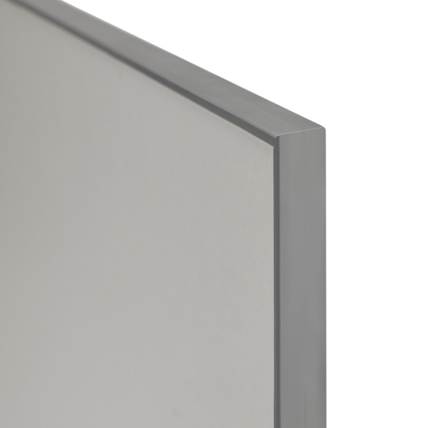 Nábytkový profil C 18 mm, šedý s lepicí páskou, délka 5 m