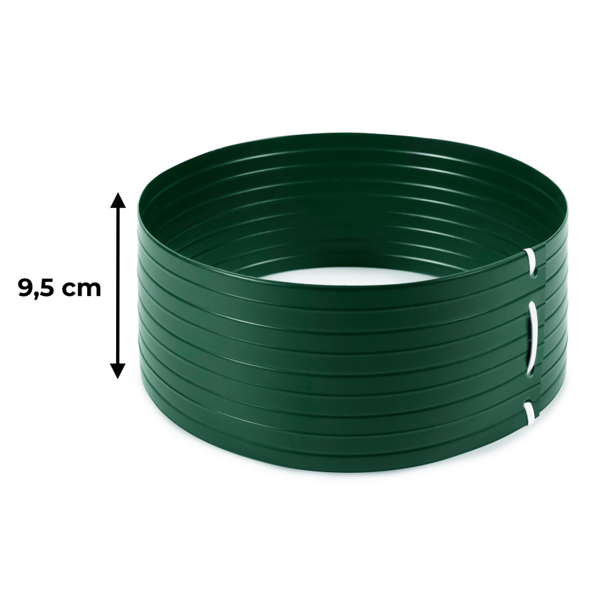 Zavlažovací kruh z PVC - kultivační kruh - zelený