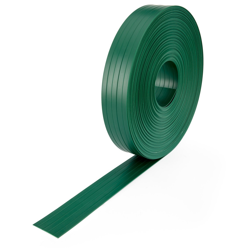 Hard PVC privacy strips privacy roll double picket fence garden fence strips height 4.75cm thickness: 1.5mm, green RAL6005