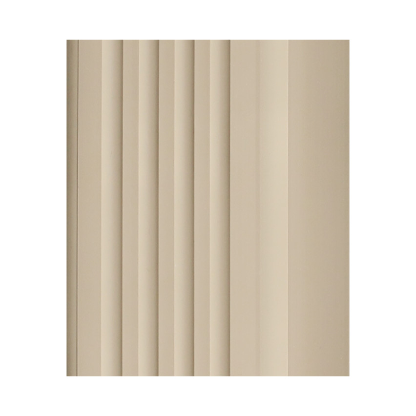 Non-slip stair nosing, self-adhesive, 48x42mm, beige 