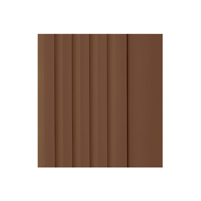 Non-slip stair nosing, 40x40mm, 150cm, brown