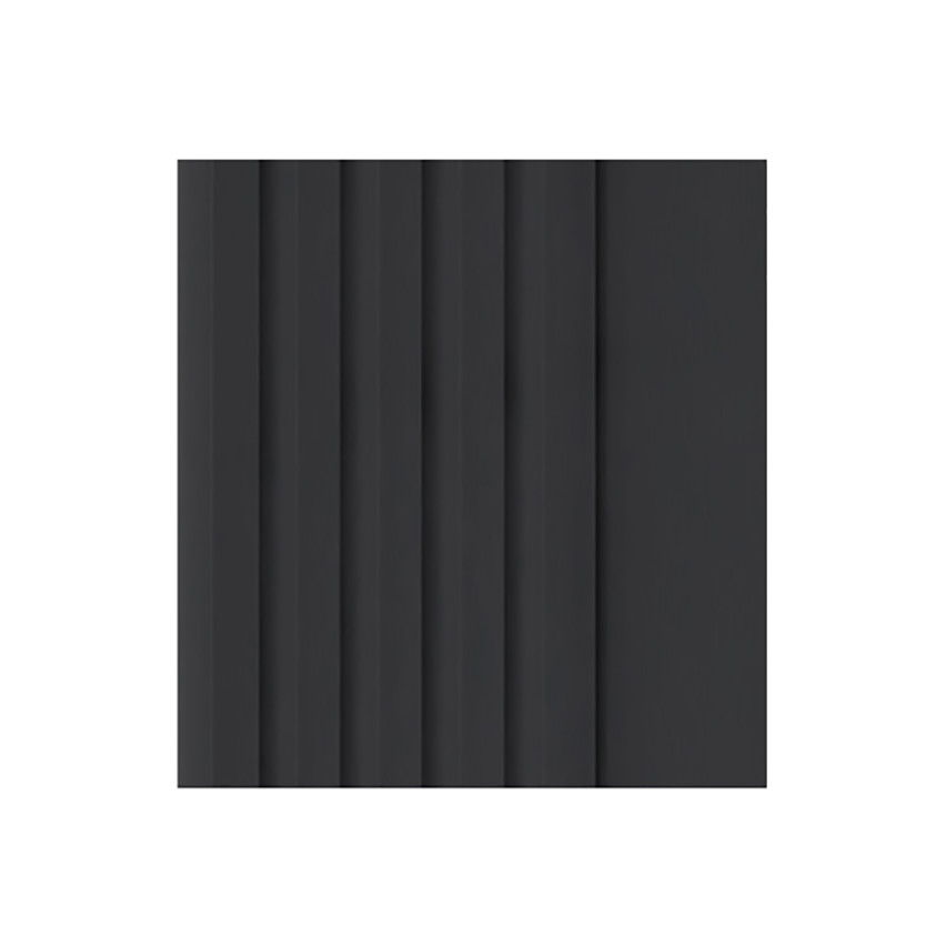 Non-slip stair nosing, 40x40mm, 150cm, black