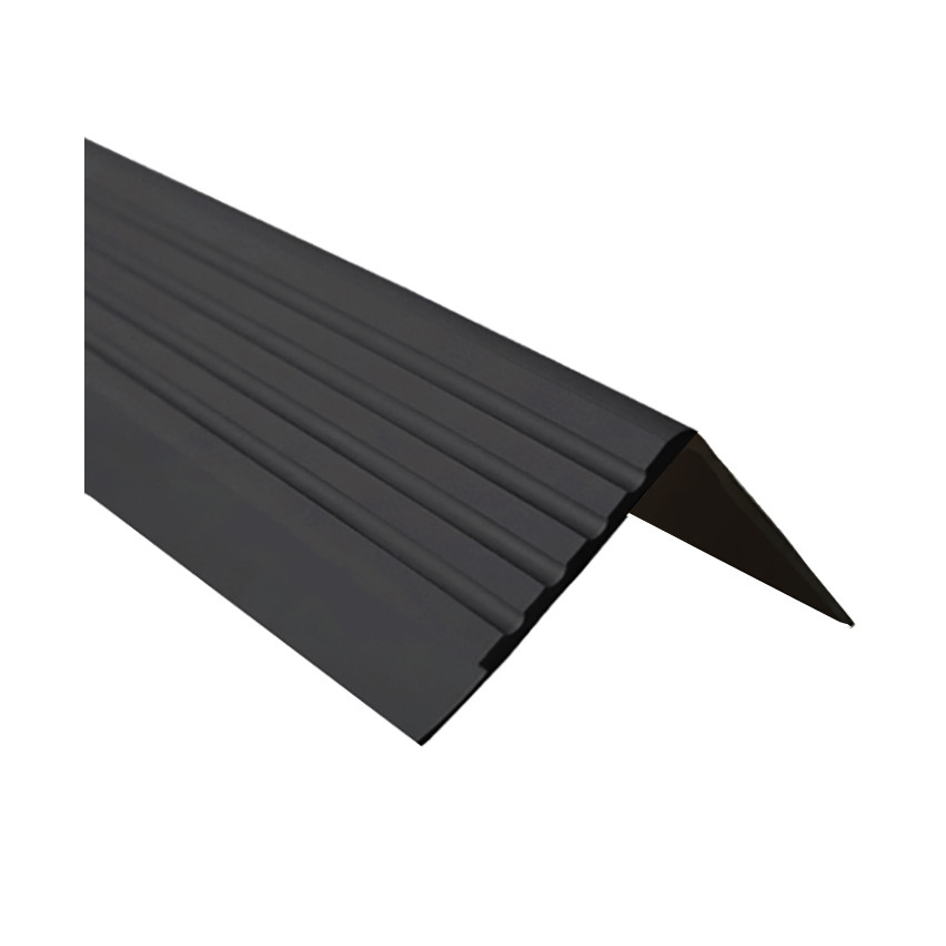 Non-slip stair nosing, 40x60mm, 150cm, black