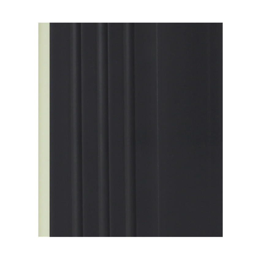 Αντιολισθητικό προφίλ σκάλας 40x40mm 150cm μαύρο