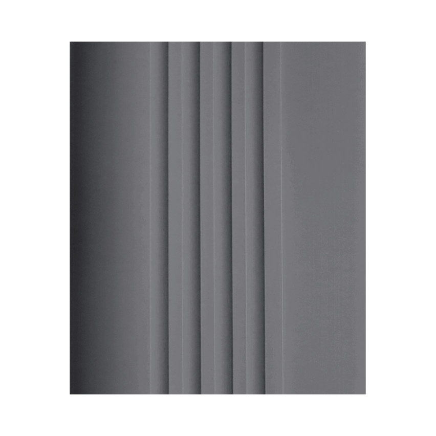 Non-slip stair nosing 40x42mm, 150cm, dark grey