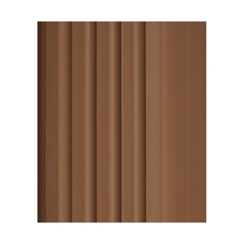 Non-slip stair nosing 42x40mm, 150cm, brown