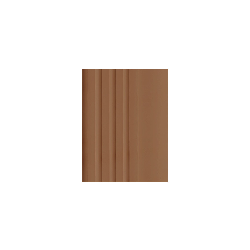 Non-slip stair nosing 30x27mm, 150cm, brown