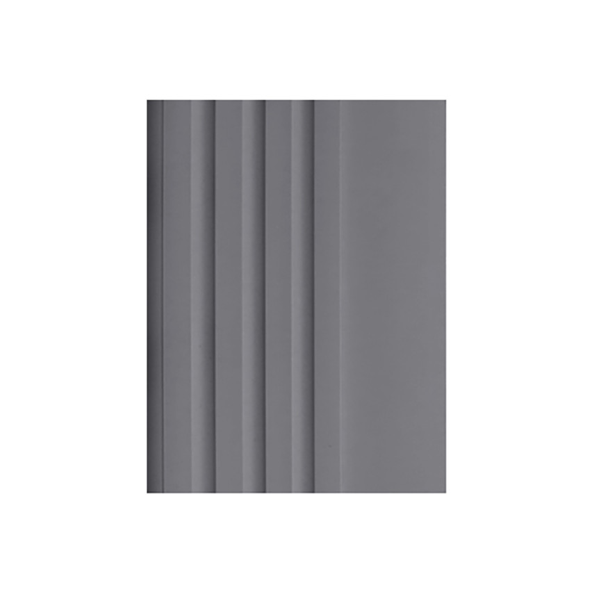 Non-slip stair nosing, self-adhesive, 30x27mm, dark grey