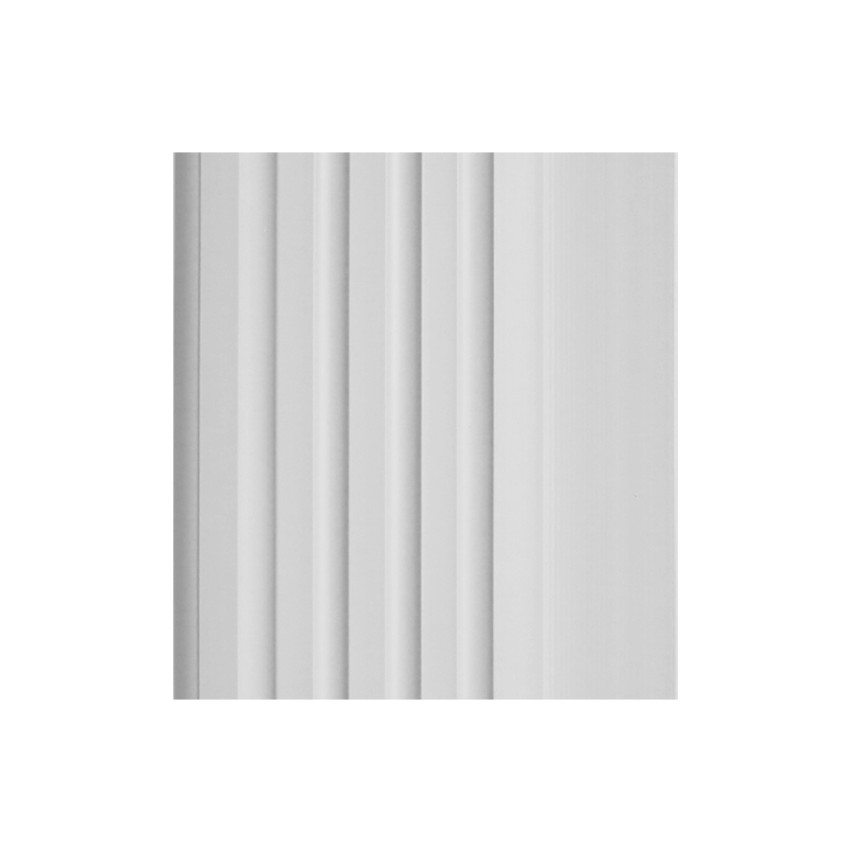 Non-slip stair nosing 50x45mm, 150cm, grey