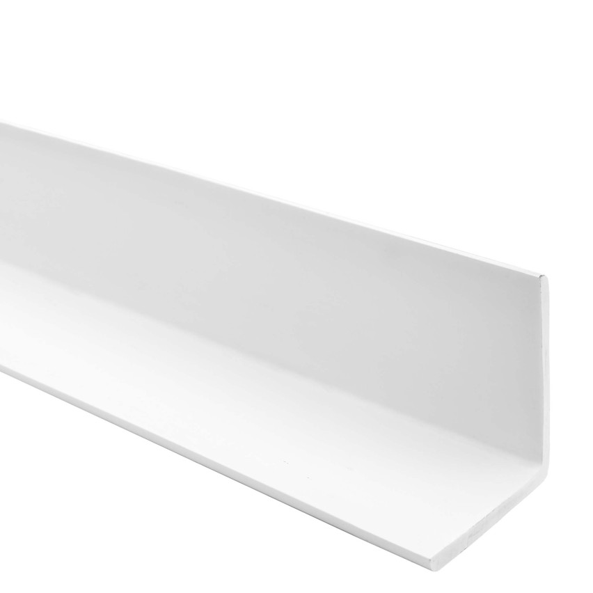 PVC Corner trim, white