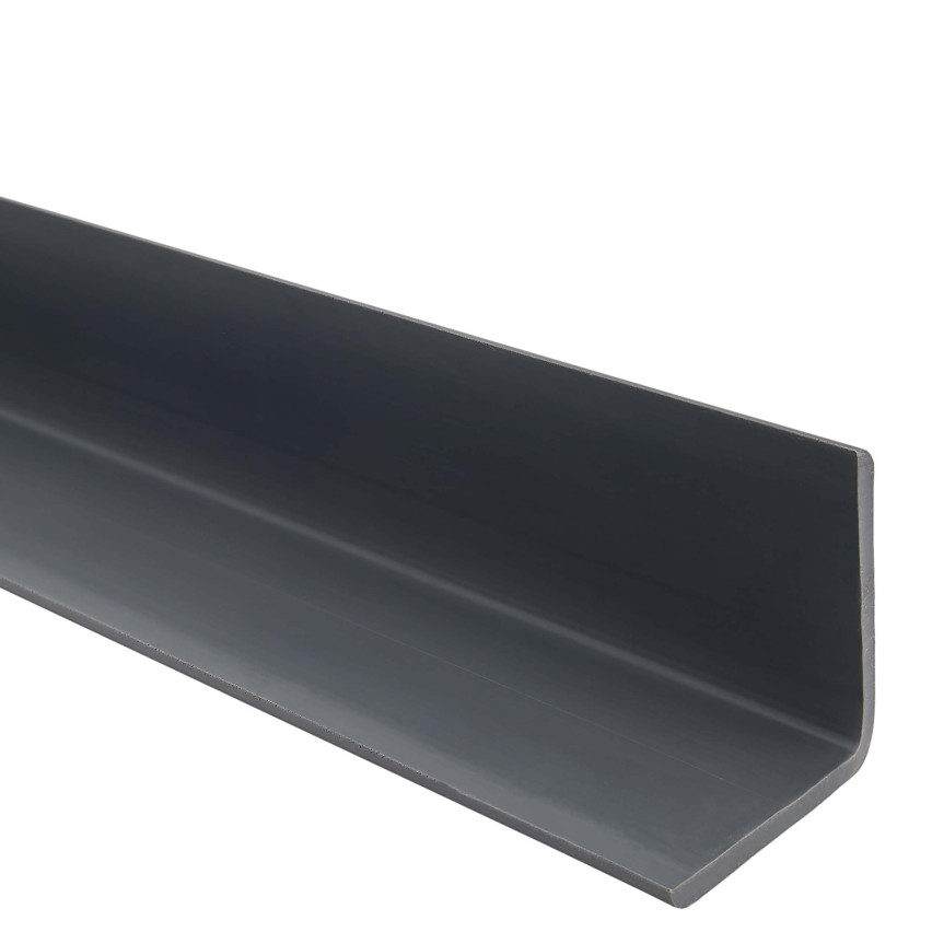 PVC Corner trim, dark grey