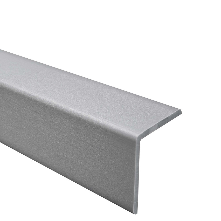PVC Corner trim, silver