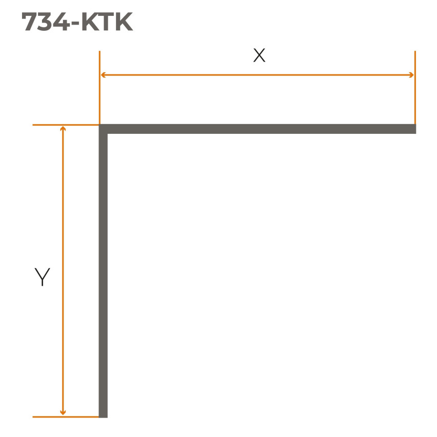 PVC angle profile, self-adhesive edge protection, corner protection, light green