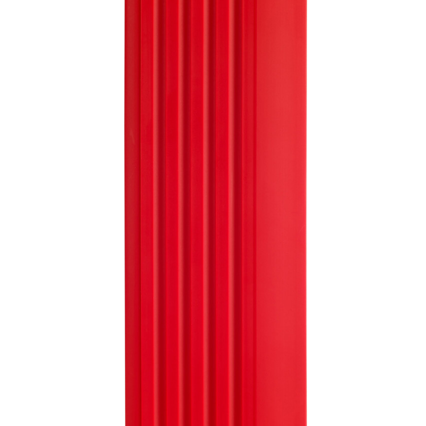 Protišmykový schodiskový profil s lepidlom, 50x42 mm, červený, 