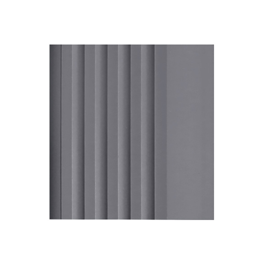 Non-slip stair nosing, self-adhesive, 50x42mm, dark grey 