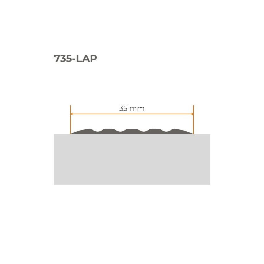 PVC-skridsikker tape, selvklæbende, skridsikre strips til trapper, skridsikker beskyttelse, 5 m, hvid