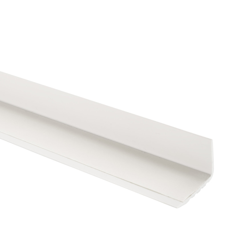 Profilo antiscivolo per scale autoadesivo 40x25 mm bianco