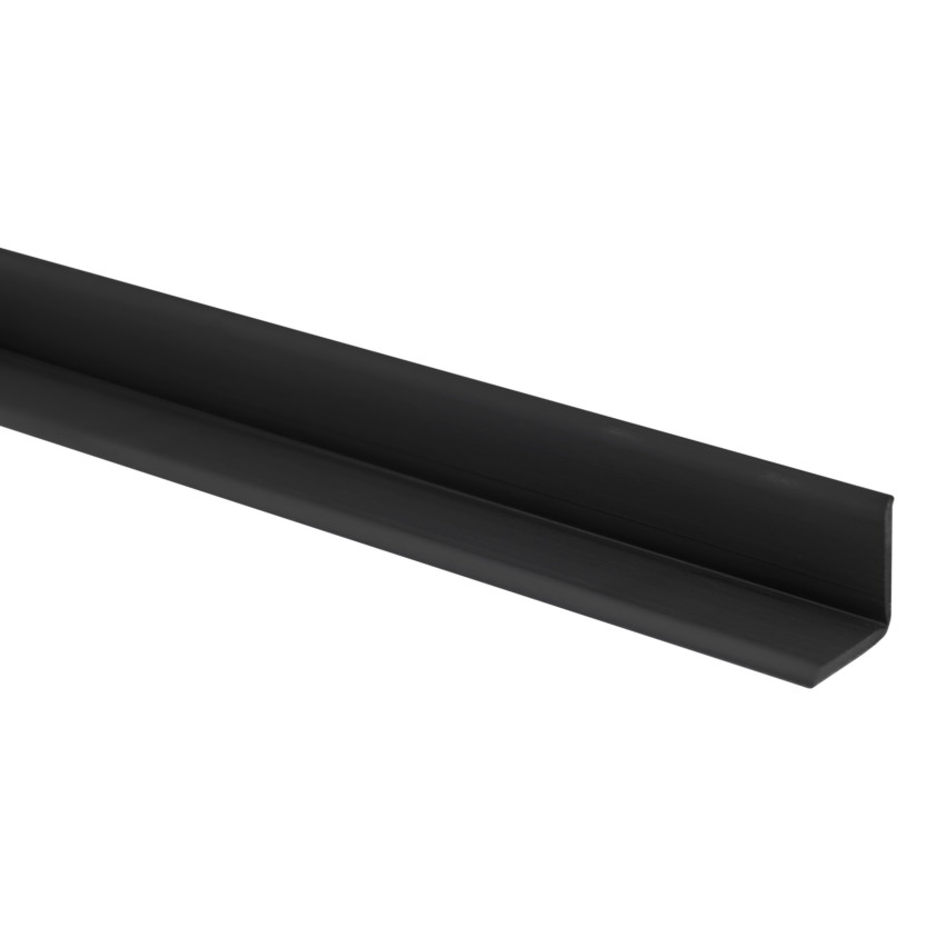 Zelfklevende zachte plint 10x10mm voor keuken en badkamer PVC afdichtingsband voegafdichtingsband zwart 5m