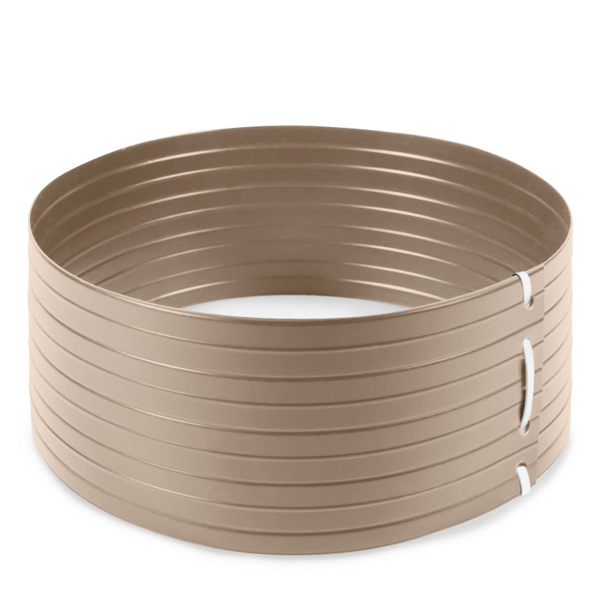 PVC irrigation circle - cultivation ring - beige