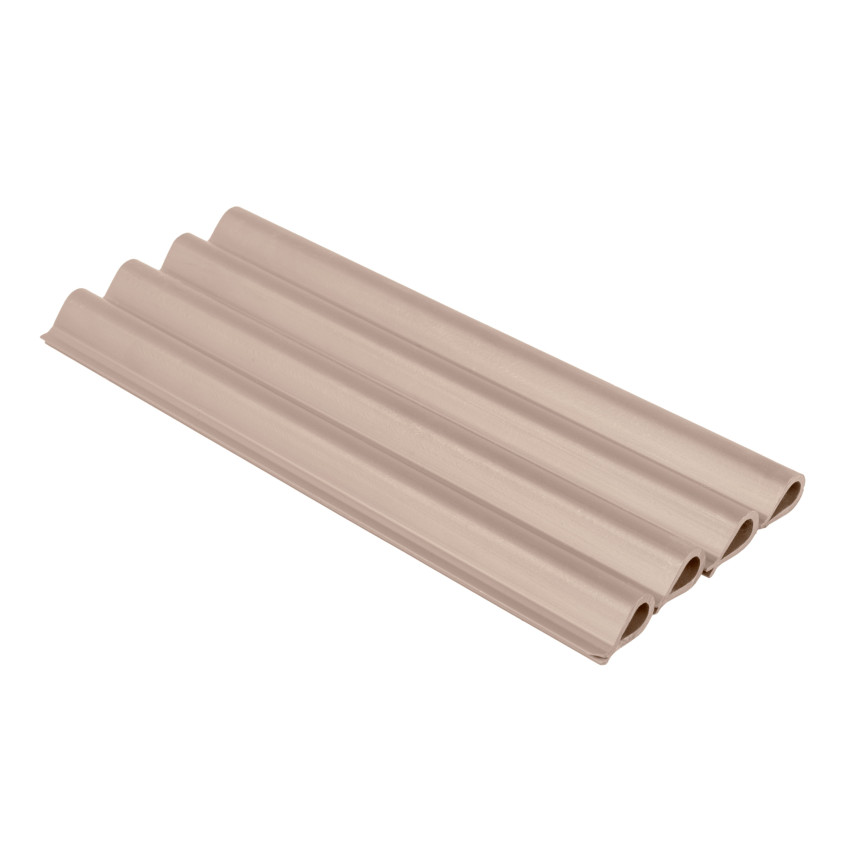 Clip for fastening the fence slat – fence tape, beige